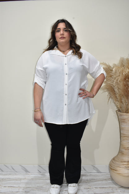 Twin set Camicia e Gilet In Maglia Oversize Donna