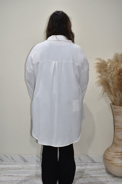 Twin set Camicia e Gilet In Maglia Oversize Donna