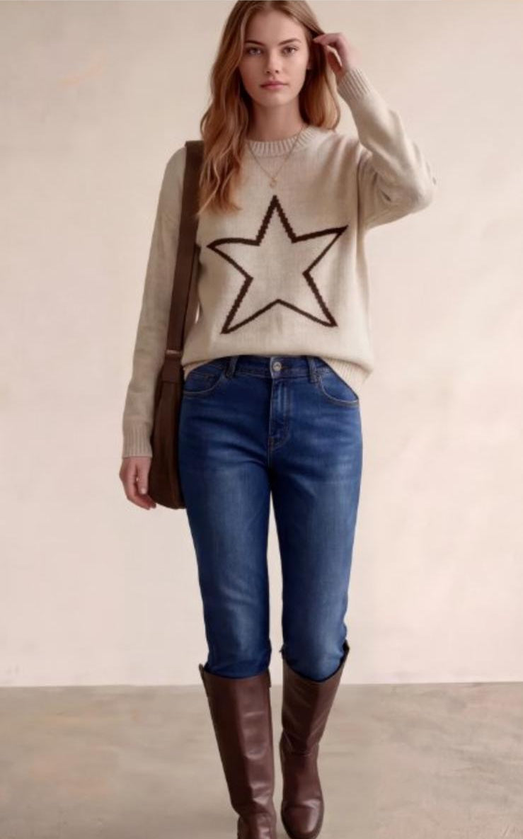 maglia stella donna indomina