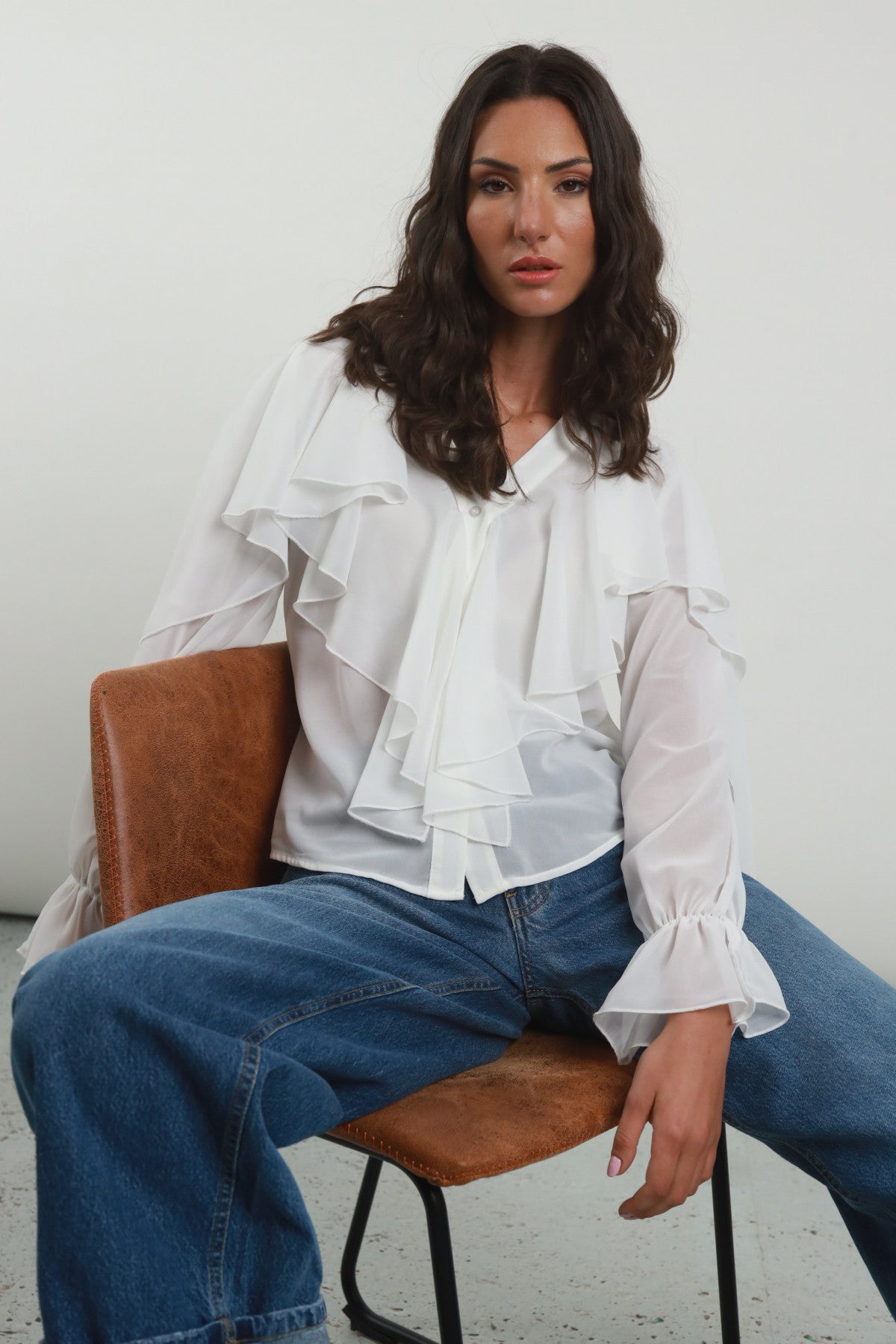 Camicia volant