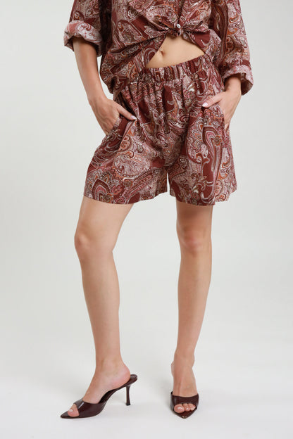 Coordinato Rosso India Donna Susy Mix-265098c