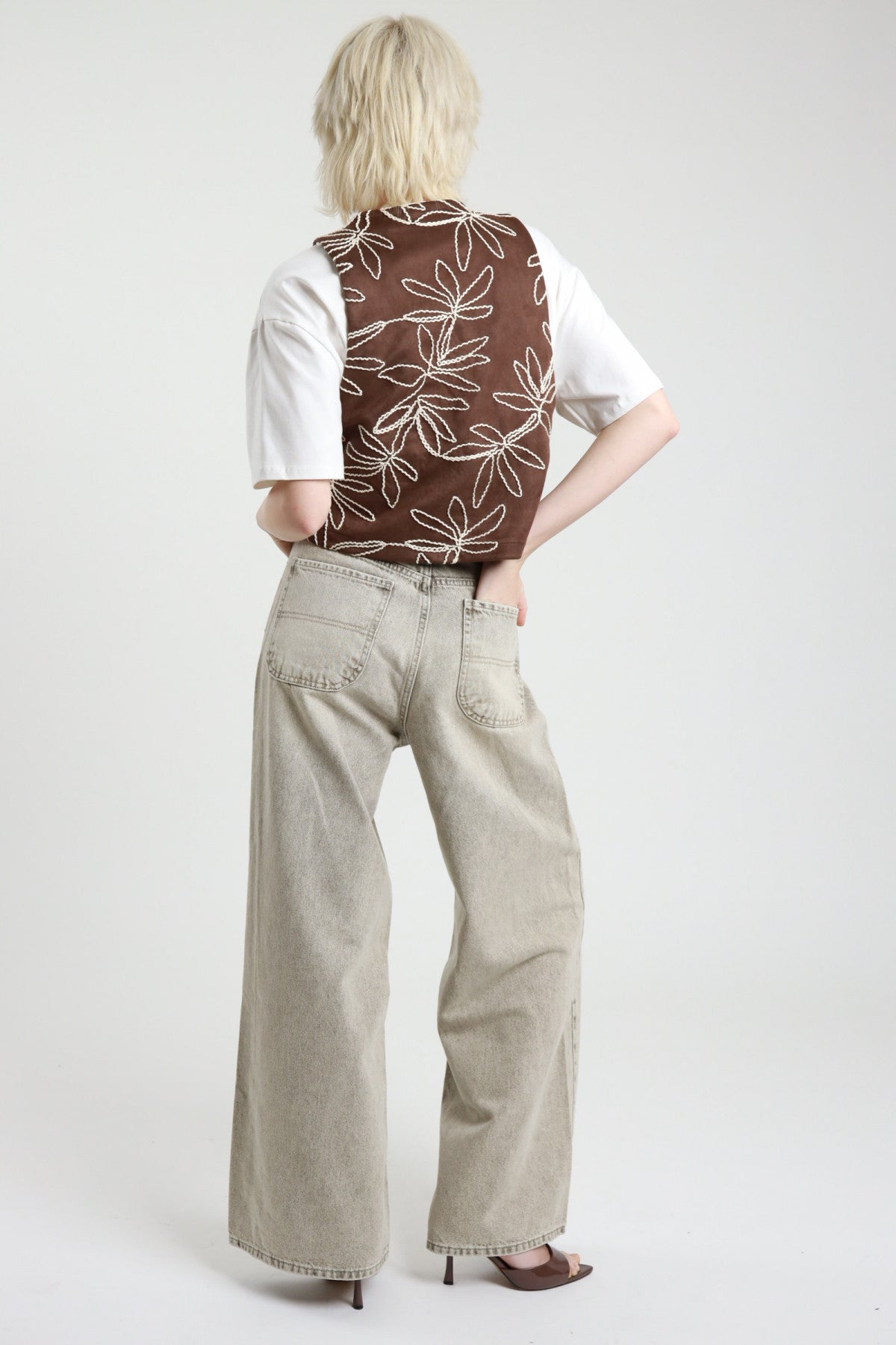 jeans palazzo donna susymix