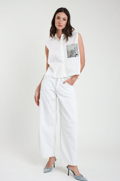Jeans Palazzo Donna Susymix