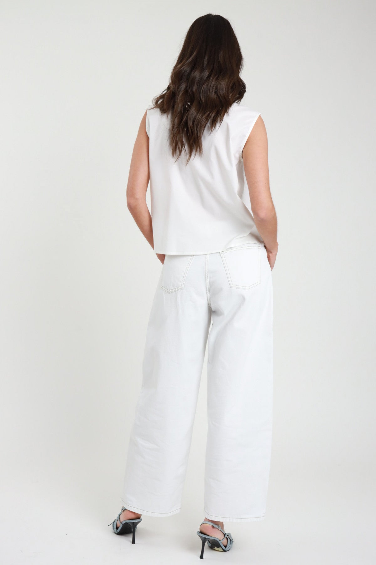jeans palazzo donna susymix
