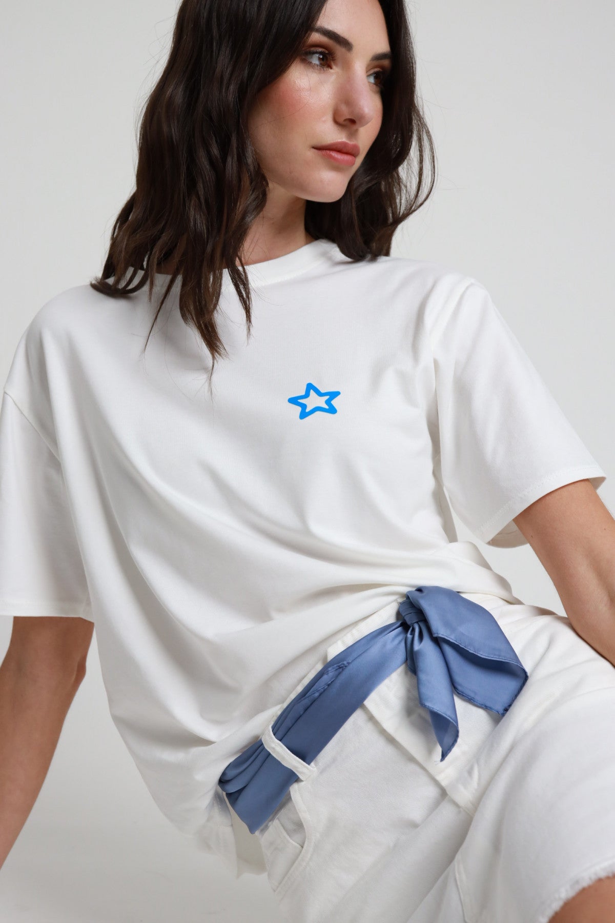 sinceramente t-shirt over donna susy mix-si245m