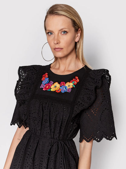 Abito In Pizzo Sangallo Donna Twinset
